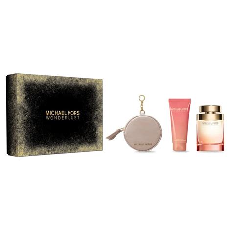 michael kors wonderlust gift set 100ml|Michael Kors perfume sample set.